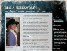 Tablet Screenshot of dianaholdsworth.com